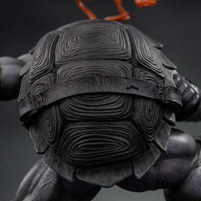 Teenage Mutant Ninja Turtles Art Scale Statue 1/10 Michelangelo Black and White Variant 26 cm heo exclusive