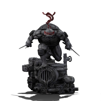 Teenage Mutant Ninja Turtles Art Scale Statue 1/10 Raphael Black and White Variant 26 cm heo exclusive - Damaged packaging