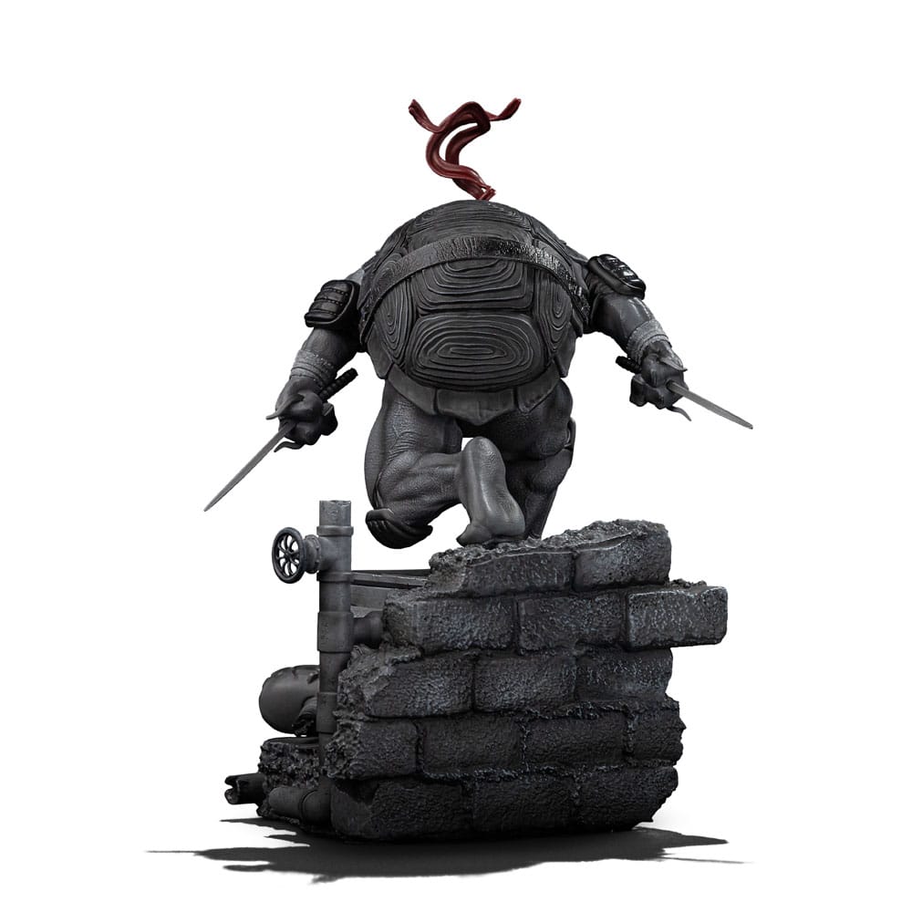 Teenage Mutant Ninja Turtles Art Scale Statue 1/10 Raphael Black and White Variant 26 cm heo exclusive - Damaged packaging