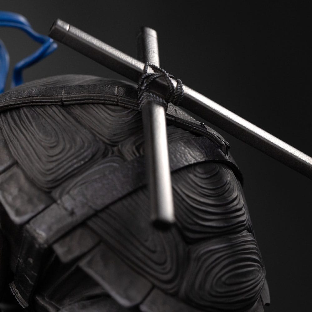 Teenage Mutant Ninja Turtles Art Scale Statue 1/10 Leonardo Black and White Variant 26 cm heo exclusive