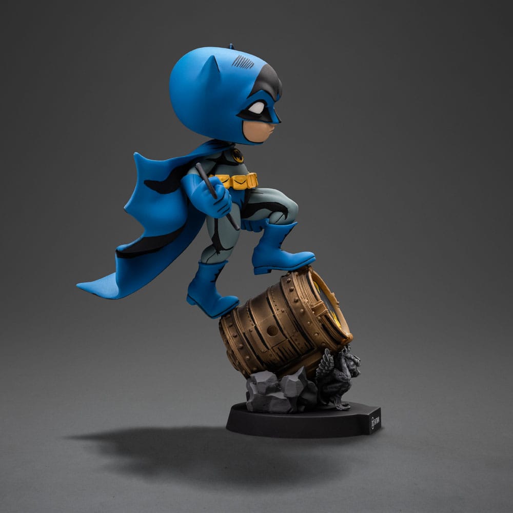 Batman Mini Co. PVC Figure Batman on Bat-Signal (Blue Variant) 15 cm