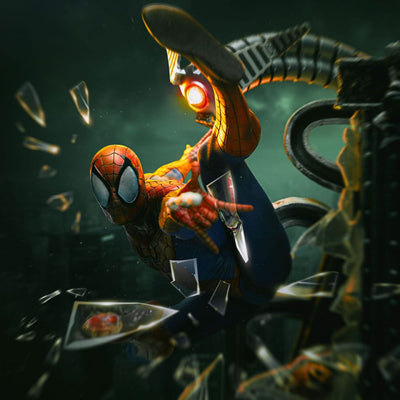 Spider-Man Art Scale Statue 1/10 Spider-Man 10th Anniversary 29 cm