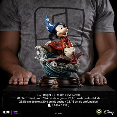 Disney Classics Vintage Collection Deluxe Art Scale Statue 1/10 Sorcerer Mickey 28 cm
