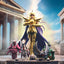 Saint Seiya Art Scale Statue 1/10 Aries Mu Deluxe 27 cm