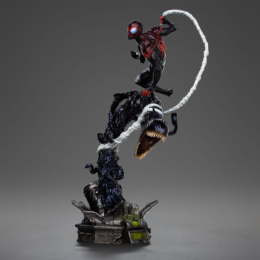 Spider-Man vs. Villains Diorama BDS Art Scale Statue 1/10 Miles Morales 32 cm