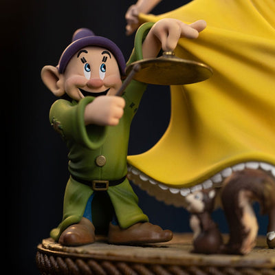 Snow White and the Seven Dwarves Art Scale Statue 1/10 Snow White and Dopey 21 cm