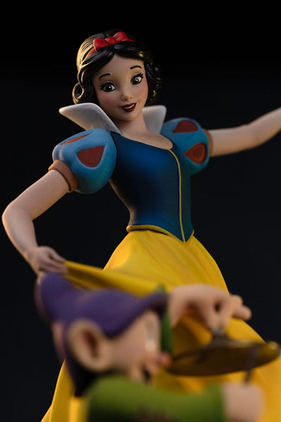 Snow White and the Seven Dwarves Art Scale Statue 1/10 Snow White and Dopey Deluxe Edition 21 cm