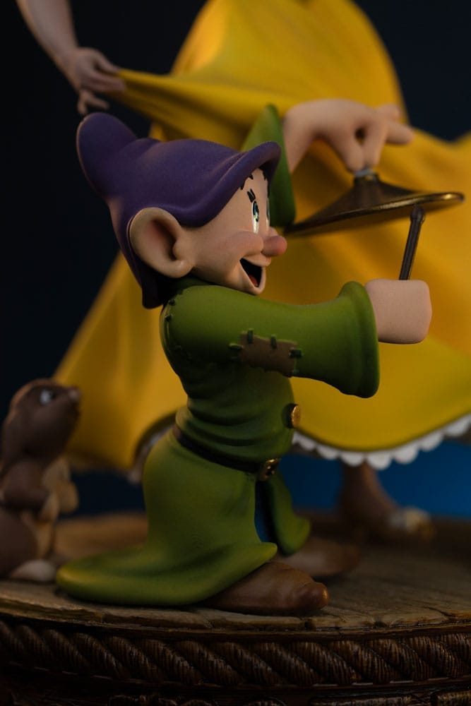 Snow White and the Seven Dwarves Art Scale Statue 1/10 Snow White and Dopey Deluxe Edition 21 cm