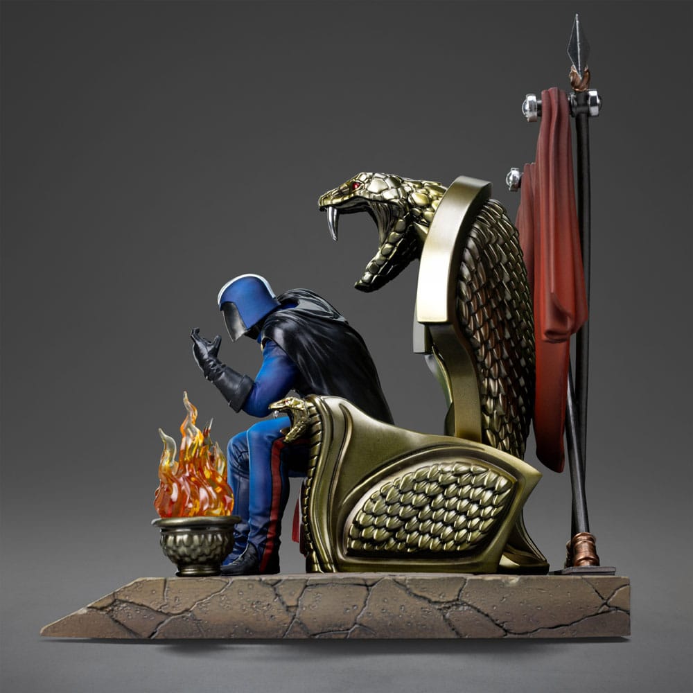 GI Joe Art Scale Statue 1/10 Cobra Commander 25 cm
