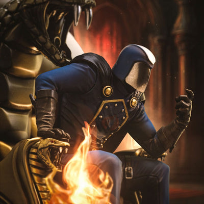 GI Joe Art Scale Statue 1/10 Cobra Commander 25 cm