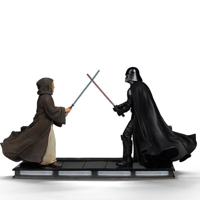 Star Wars Deluxe Art Scale Statue 1/10 Darth Vader Vs Obi-Wan Kenobi (CCXP Exclusive 2025) 24 cm - Damaged packaging