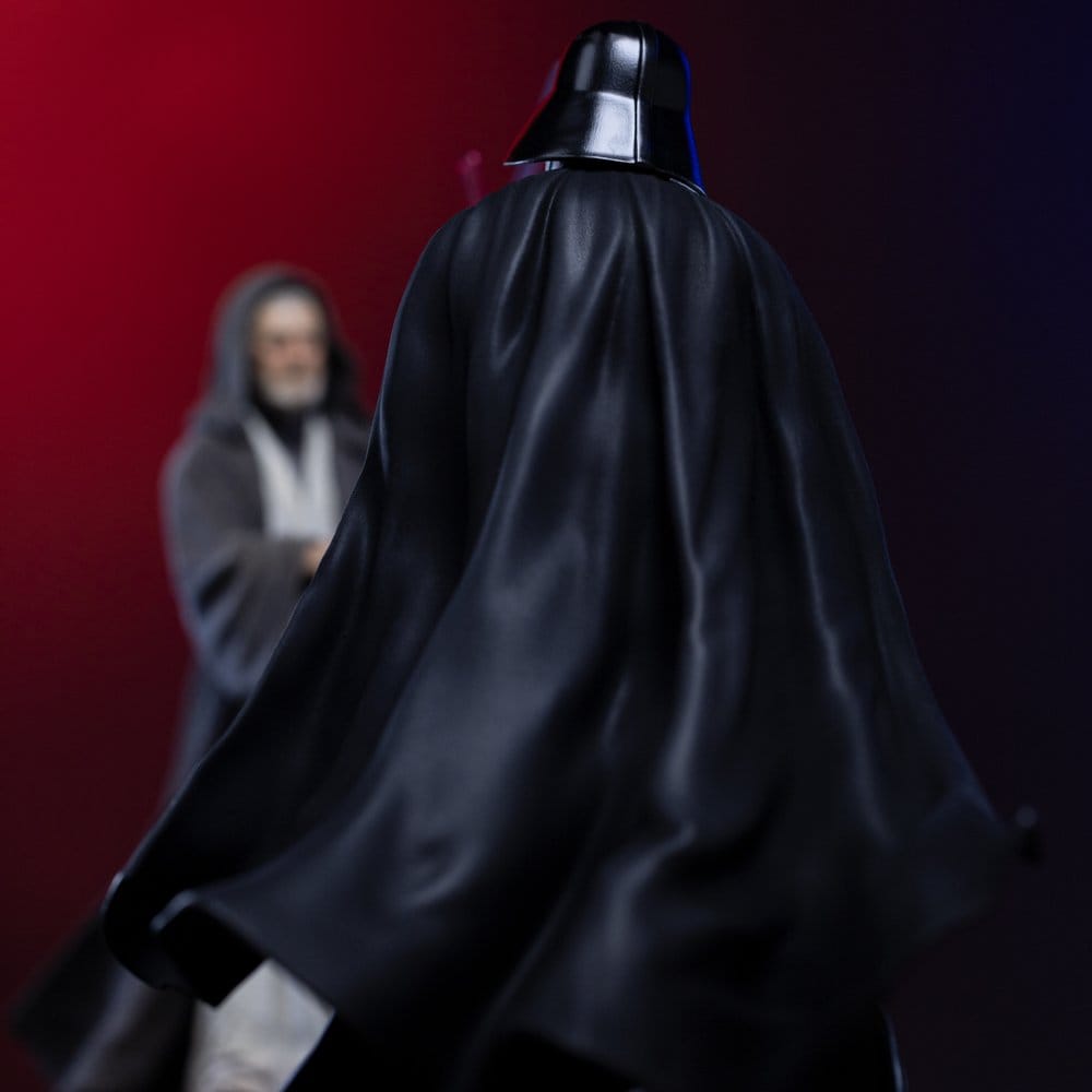 Star Wars Deluxe Art Scale Statue 1/10 Darth Vader Vs Obi-Wan Kenobi (CCXP Exclusive 2025) 24 cm - Damaged packaging