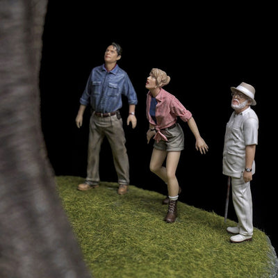 Jurassic Park Demi Art Scale Statue 1/10 Welcome to the Jurassic Park Special Edition 80 cm