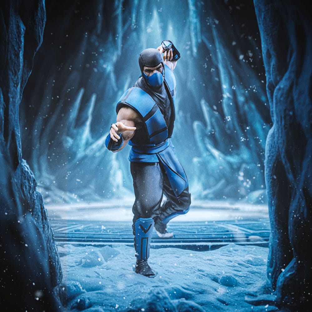 Mortal Kombat Art Scale Statue 1/10 Sub-Zero (Ninjas Collection) heo Exclusive 21 cm