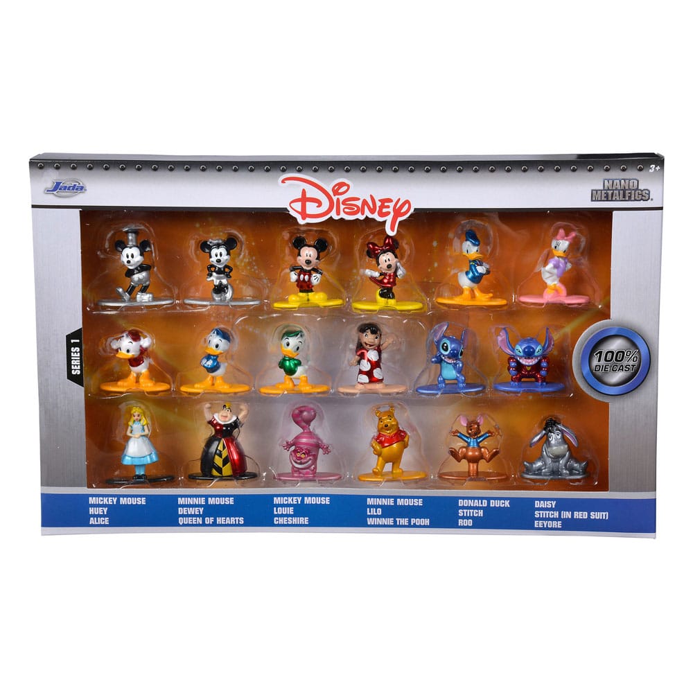 Disney Nano Metalfigs Diecast Mini Figures 18-Pack Wave 1 4 cm