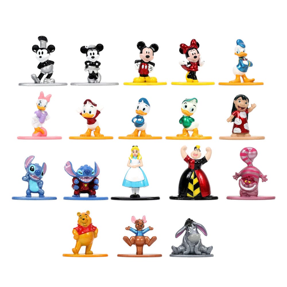 Disney Nano Metalfigs Diecast Mini Figures 18-Pack Wave 1 4 cm