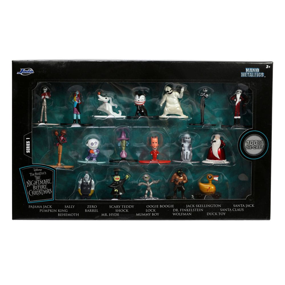 Nightmare before Christmas Nano Metalfigs Diecast Mini Figures 18-Pack 4 cm