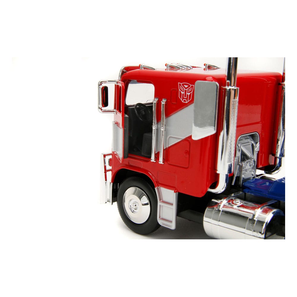 Transformers Diecast Model 1/24 Big Rig T7 Optimus Prime