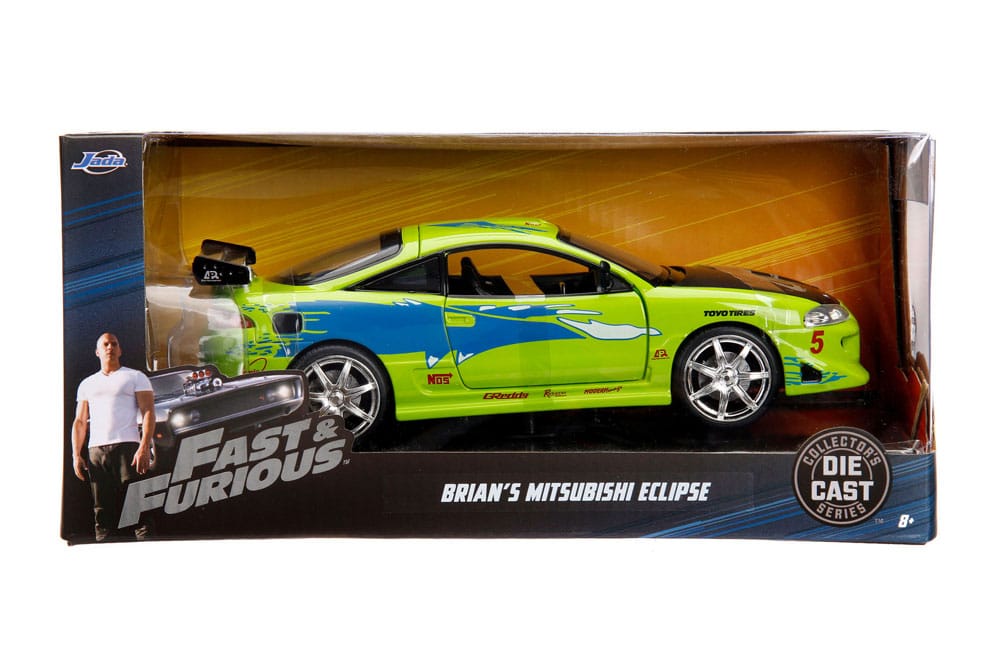 Fast & Furious Diecast Model 1/24 1995 Mitsubishi