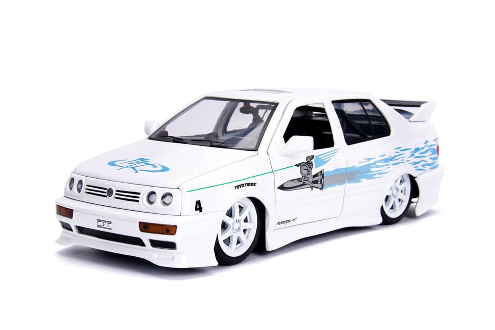 Fast &amp; Furious Diecast Model 1/24 1995 Volkswagen Jetta