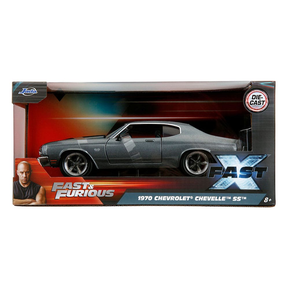 Fast & Furious Diecast Model 1/24 1970 Chevrolet