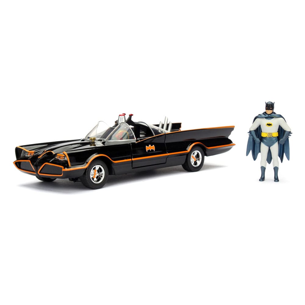 DC Comics Diecast Model 1/24 Batman 1966 Classic Batmobile