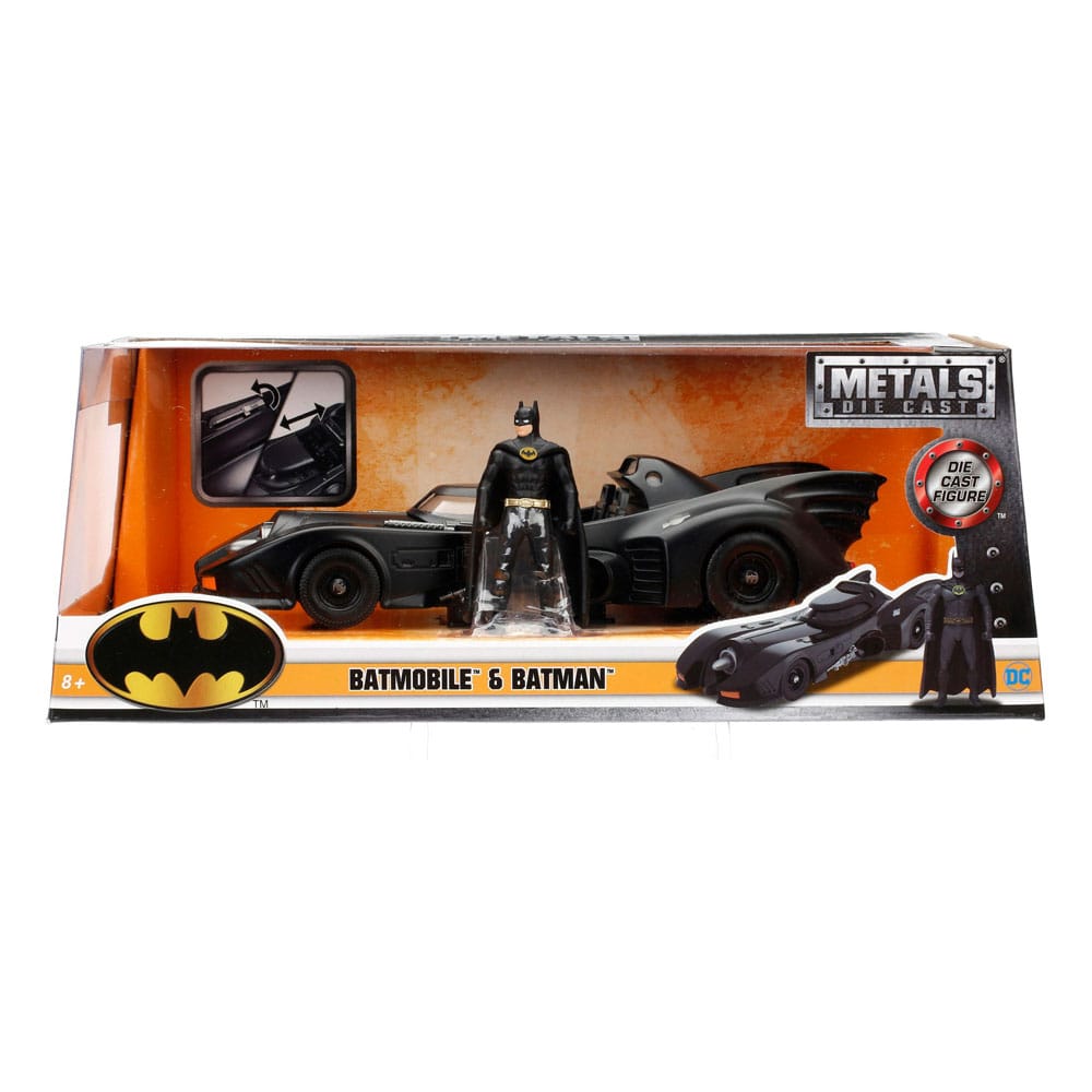 DC Comics Diecast Model 1/24 Batman 1989 Batmobile