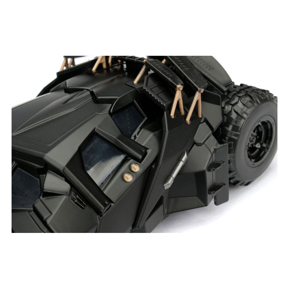 DC Comics Diecast Model 1/24 Batman The Dark Knight Batmobile