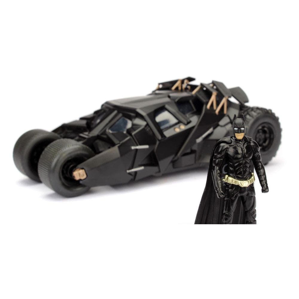 DC Comics Diecast Model 1/24 Batman The Dark Knight Batmobile