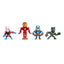 Avengers Nano Metalfigs Diecast Mini Figures 4-Pack 6 cm