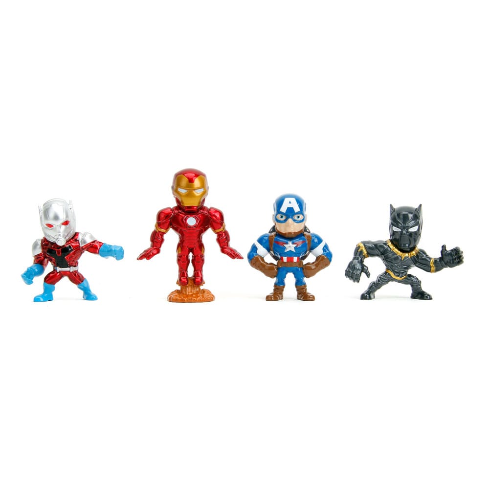 Avengers Nano Metalfigs Diecast Mini Figures 4-Pack 6 cm