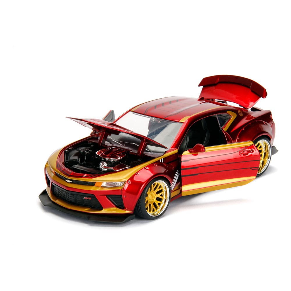 Avengers Diecast Model 1/24 2016 Chevy Camaro SS Iron Man