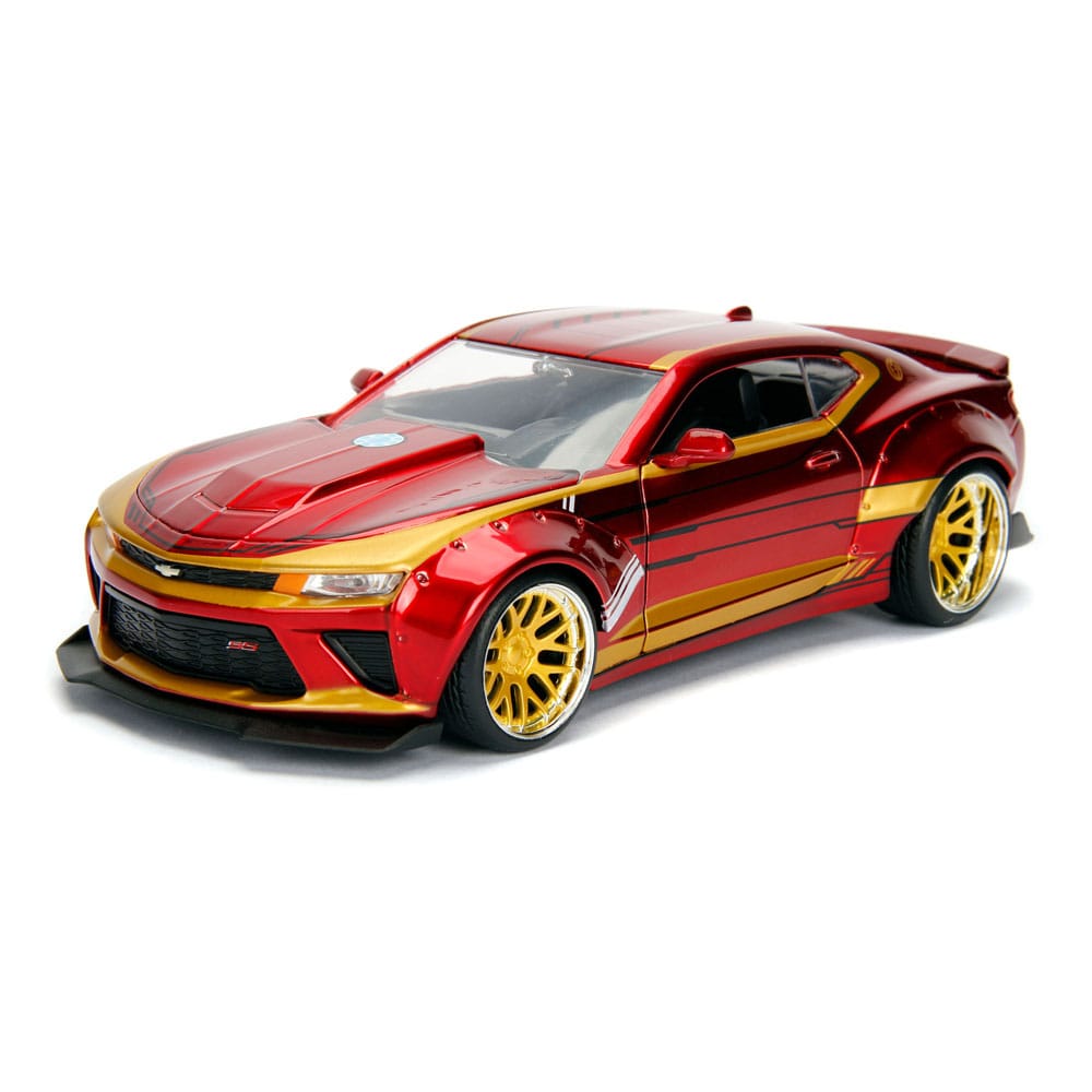 Avengers Diecast Model 1/24 2016 Chevy Camaro SS Iron Man