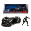 Avengers Diecast Model 1/24 Lykan Hypersport Black Panther