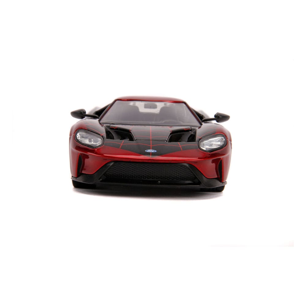 Spider-Man Diecast Model 1/24 2017 Ford GT Miles Morales