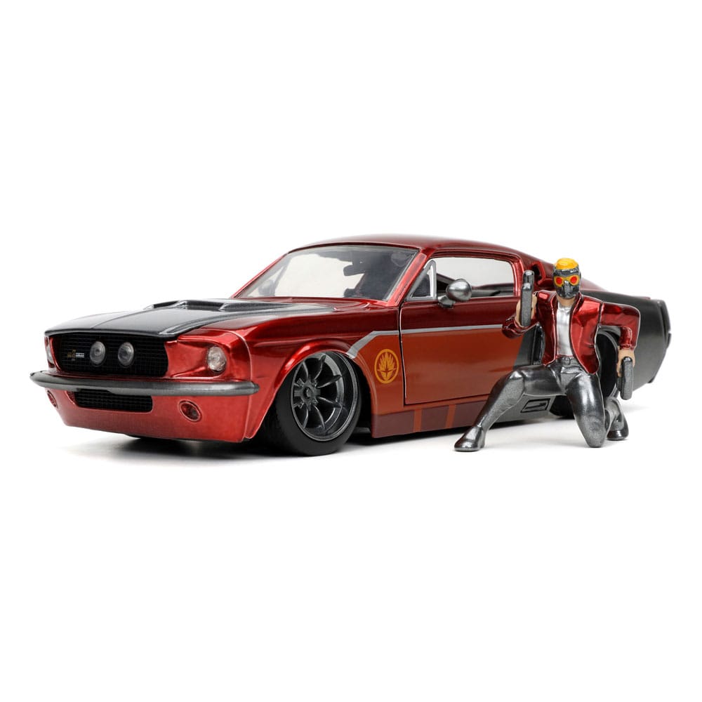 Guardians of the Galaxy Diecast Model 1/24 1967 Ford Mustang Star Lord