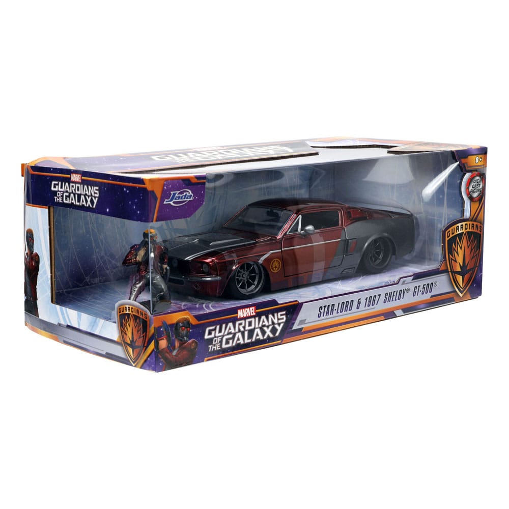 Guardians of the Galaxy Diecast Model 1/24 1967 Ford Mustang Star Lord