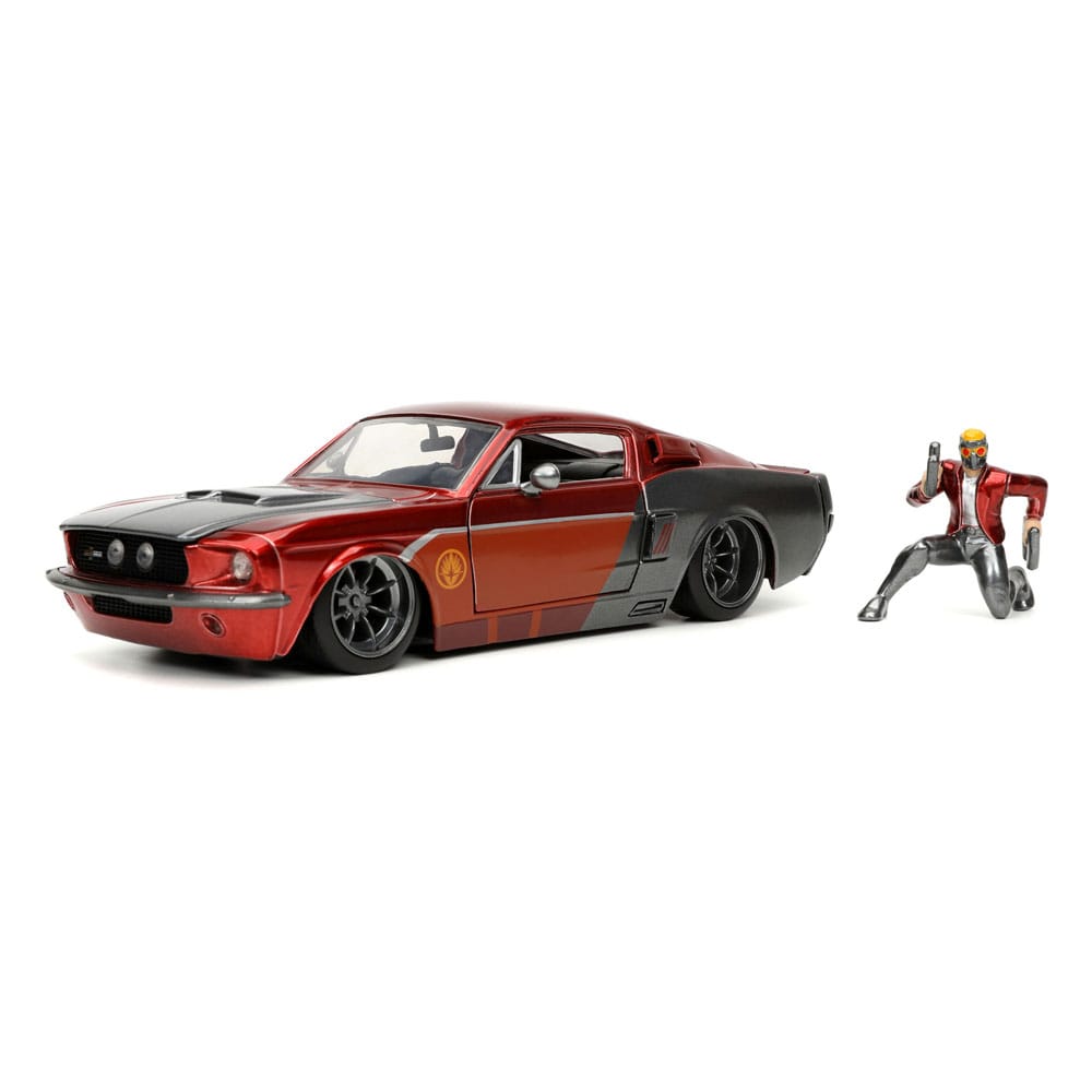 Guardians of the Galaxy Diecast Model 1/24 1967 Ford Mustang Star Lord