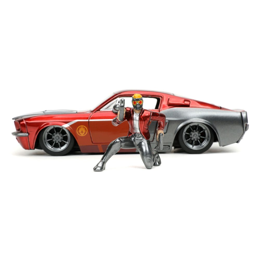 Guardians of the Galaxy Diecast Model 1/24 1967 Ford Mustang Star Lord