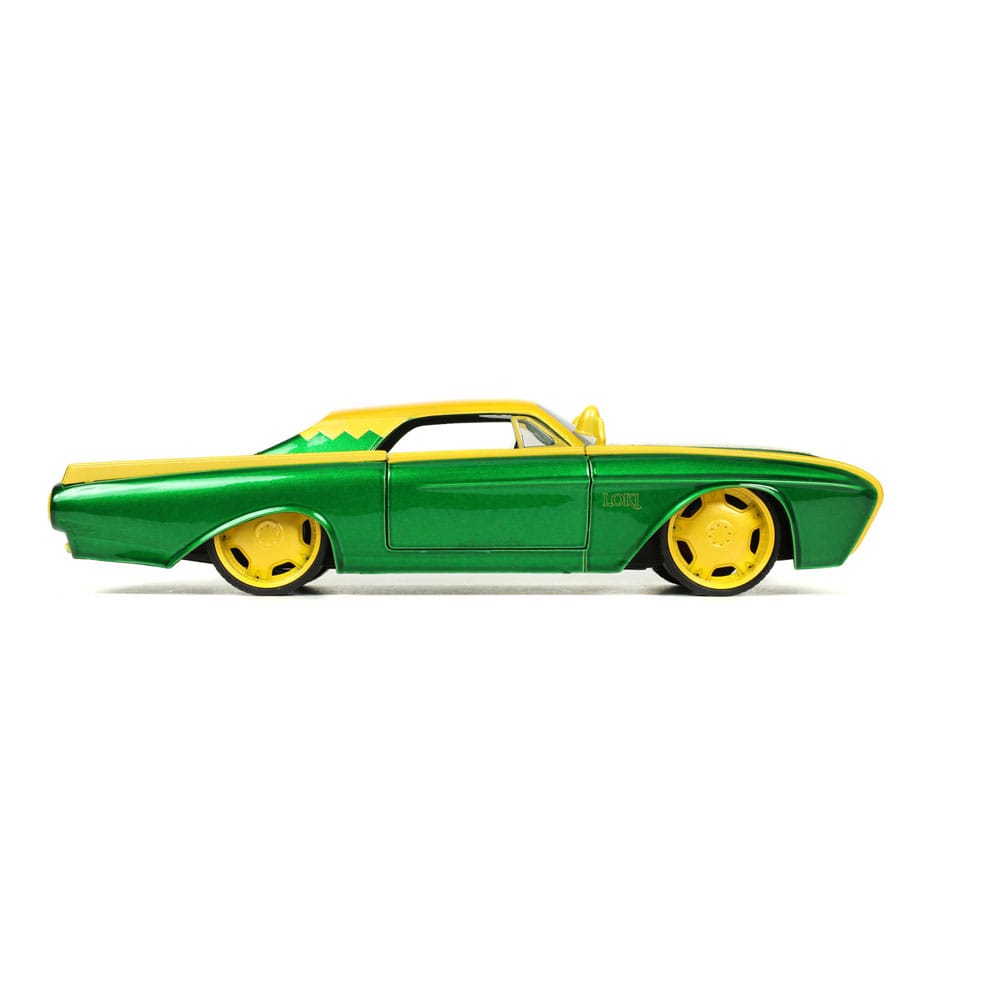 Marvel Diecast Model 1/24 Ford Thunderbird Loki