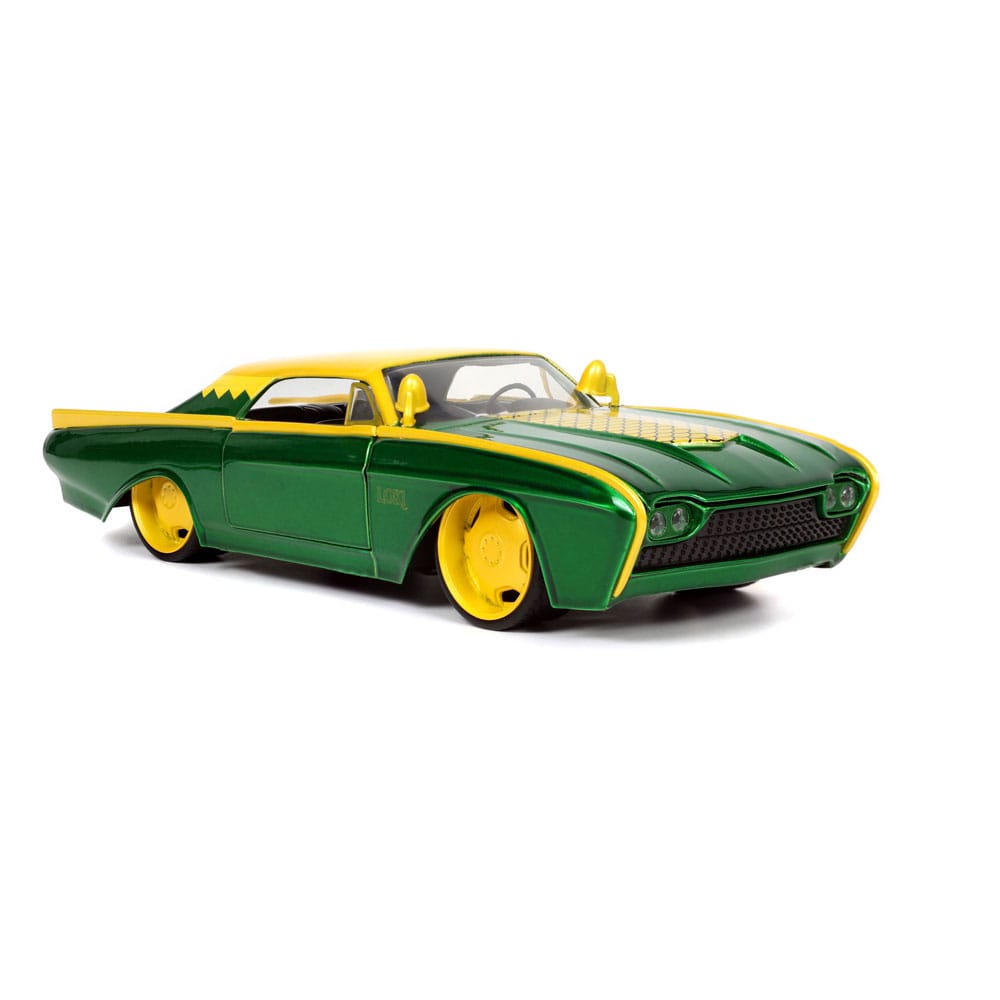 Marvel Diecast Model 1/24 Ford Thunderbird Loki