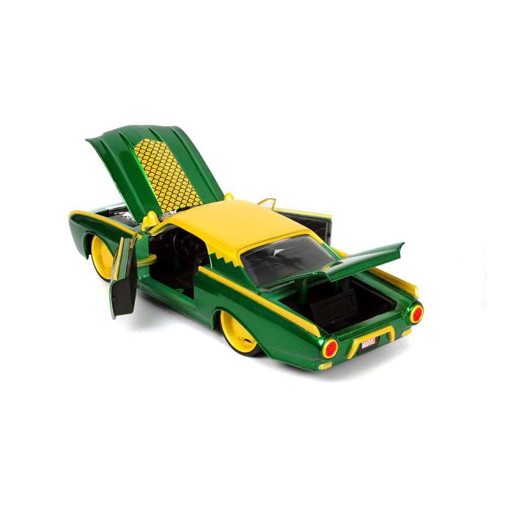 Marvel Diecast Model 1/24 Ford Thunderbird Loki