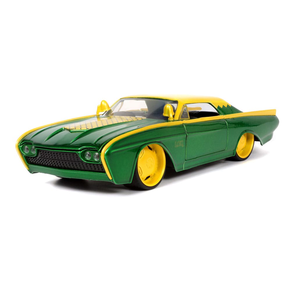 Marvel Diecast Model 1/24 Ford Thunderbird Loki