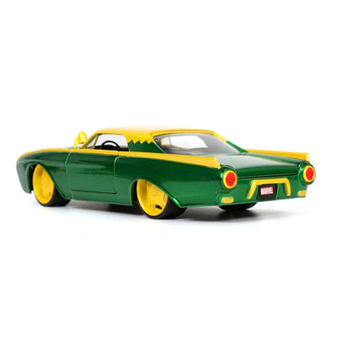 Marvel Diecast Model 1/24 Ford Thunderbird Loki