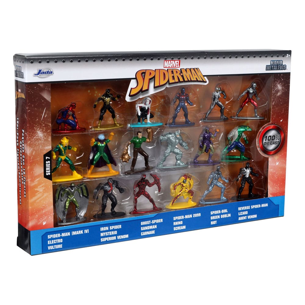 Marvel Nano Metalfigs Diecast Mini Figures 18-Pack Wave 7 4 cm