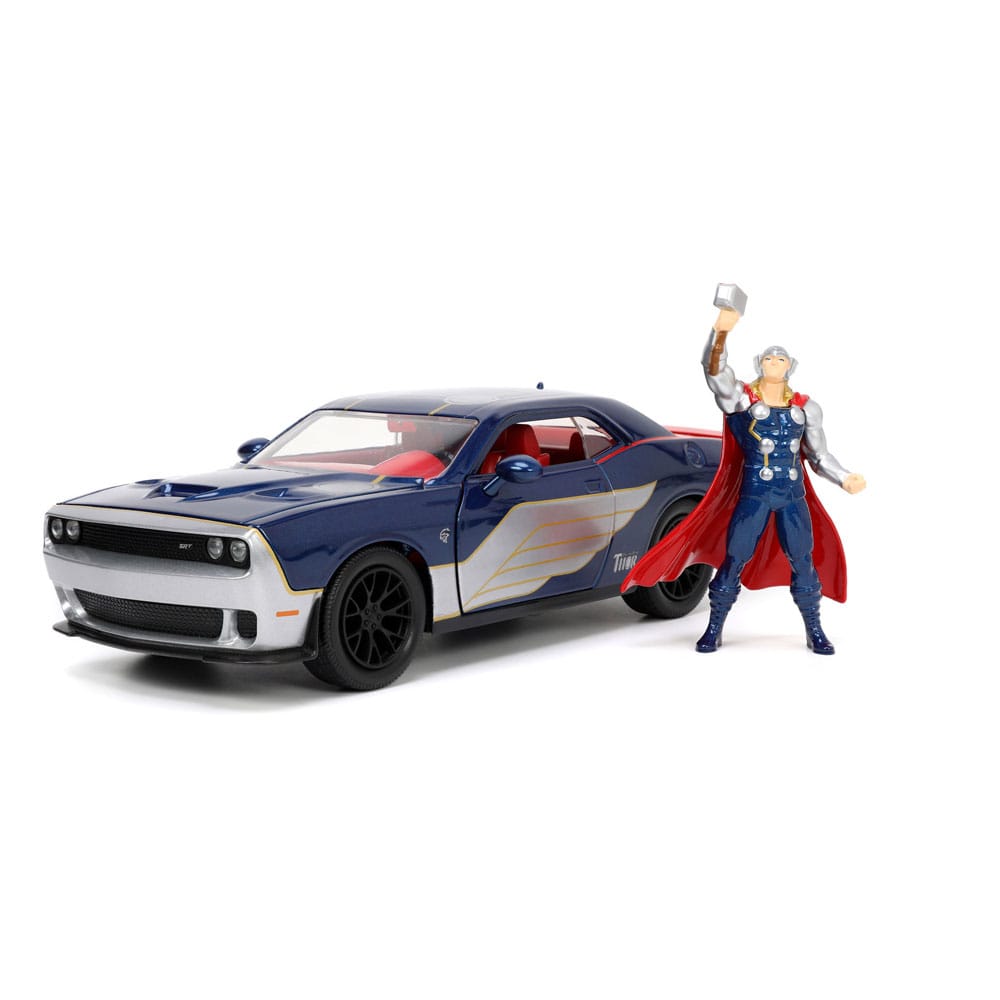 Marvel Diecast Model 1/24 2015 Dodge Challenger Thor