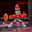 Mega Man Action Figure Fire Man 11 cm