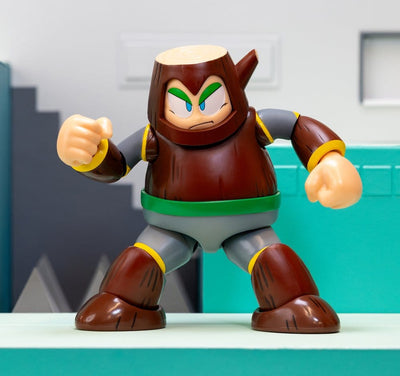 Mega Man Action Figure Wood Man 11 cm