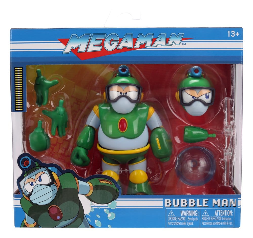 Mega Man Action Figure Bubble Man 11 cm