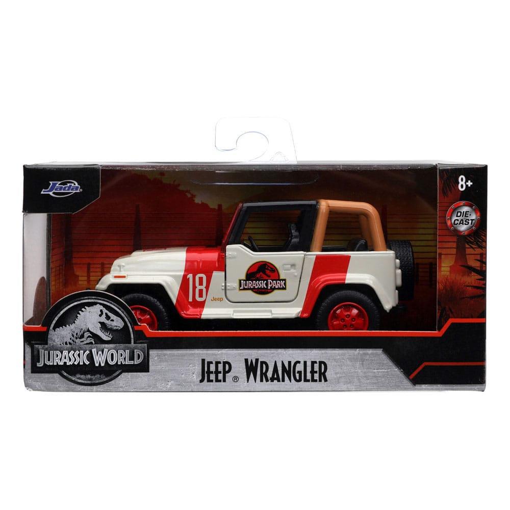 Jurassic World Diecast Model 1/32 Jeep Wrangler